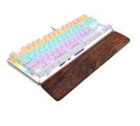Multi- Keyboard Wrist, Rest Black Walnut, Solid Wrist Guard, Support