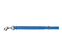 Kerbl Pet Laisse Multi-usages Miami, Laisse pour Chien, Bleu, 180cmx20mm, Nylon, réglable en continu