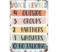 Multi-Language Welcome Sign Multicultural Metal Tin Decor Inclusive Diversity for Office Classroom 8 X 12 in