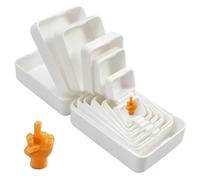 Multi-layer Nesting Surprise Gift Box, 3D Printed Middle Finger Annoying Box, Reusable Prank Gifts Boxes with 6 Layer for Adults Halloween Christmas Birthdays