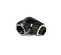 Barrow Adaptateur Multi-Link 90° G1/4" AG vers tube rigide AD 12 mm Rotatif Noir