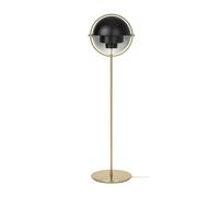 GUBI Lampadaire Multi‑Lite – Laiton / Noir mat