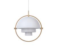 Gubi Plafonnier Multi-Lite laiton-blanc