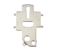 Multi-outil Acier pour Bouchon Pont Bateau Multi-outil Acier | Acier inoxydable pour marin, ouvre carburant/eau/déchets, compatible yacht, résistance longue durée