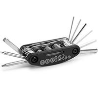 Multi Outils De Réparation Kit 16 En 1 - Multifunctions Outil À Velo, Vtt, E-Bike - Multifonctions Outil À Main Velo Réparation Poche