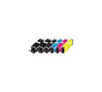 Multi Pack Plus - Pack de 6 - S - noir, jaune, cyan, magenta, photo noire - compatible - cartouche d'encre - pour Canon PIXMA iP8750, iX6850, MG5550,