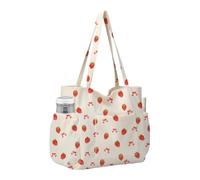 Multi Pocket Work Tote Bag, Large Capacity Zipper Shoulder Bag, Travel Purs
