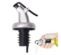 Multi-Purpose Bottle Pourer - Distributeur de vin et d'huile en acier inoxydable Spout, Spill-Resistant, Reusable, Précis Flow for Cooking and Serving | Suitable for Olive Oil, Vinegar, Alcohol