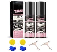 Multi-purpose Car Polish Cleaner, Polishing Cleaner Car Interior Cleaner, Interior Detailer, For Car Interior Detailing & Plastic & Rubber & Leather (2pcs)