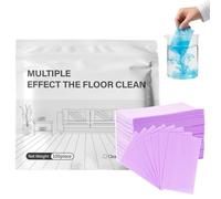 Multi-purpose floor cleaning sheets, tile floor cleaner, available in various scents. For mopping. Suitable for hardwood, laminate, walls, glass, ceramic, and RV walls.