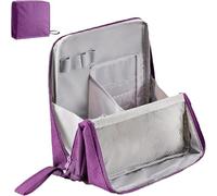 Multi-Purpose Large Capacity Makeup Bag,Waterproof Organizer with Compartments,Wide-Open Travel Cosmetic Bag