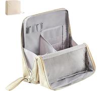 Multi-Purpose Large Capacity Makeup Bag,Waterproof Organizer with Compartments,Wide-Open Travel Cosmetic Bag