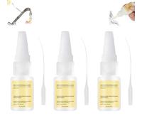 Multi-Purpose Power Quick-Dry Welding Adhesive, Adhésif de soudage polyvalent à séchage rapide, 50ml Colle huileuse haute résistance pour soudure, Adhésif multi-usage pour métal plastique bois (3PCS)