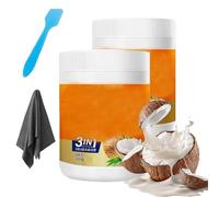 Multi-purpose Powerful Cleaner for Kitchen 3 in 1,260g Coconut Oil Natural Cleanser Heavy Kitchen Duty, Heavy Oil Stain Cleaner Kitchens,For Faucets,Tiles, Kitchens, Oven (2)