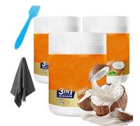 Multi-purpose Powerful Cleaner for Kitchen 3 in 1,260g Coconut Oil Natural Cleanser Heavy Kitchen Duty, Heavy Oil Stain Cleaner Kitchens,For Faucets,Tiles, Kitchens, Oven (3)