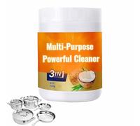 Multi-Purpose Powerful Cleaner for Kitchen,Coconut Oil Natural Cleanser,Cleaning Paste,Polishing Paste,Heavy Duty Degreaser,Cookware Cleaner for Faucets,Tiles,Microwave,Oven,Stove Top (1pcs)