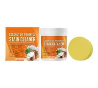 Multi-purpose Powerful Cleaner for Kitchen, Coconut Oil Powerful Stain Remover Paste, Multi-purpose Coconut Oil Cleaning & Polishing Paste, Home All-Purpose Coconuts Oils Cleaning Cream (1set)