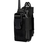 Multi-purpose Radio Case with Intercom Stand Adjustable Storage Pouch,Multi-Function Tactical Molle Two-Way Case
