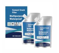 Multi-Purpose Waterproof Cement Crack Filler,Mastic De Réparation Étanche Pour Fissures De Béton,Réparation de fissure de dalles de béton,Concrete crrack pour rebords de fenêtre, coins, toits (2)