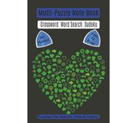 Multi-Puzzle Note Book: Discover endless brain-boosting fun with the “Multi-Puzzle Note Book - 6x9 Size, 120 Pages,” a unique puzzle collection that ... into one convenient journal-style design.