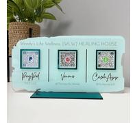 Multi QR code Business Sign Scan to Pay Sign, Custom QR Code Sign, Cash App Sign QR Code Stand, PayPal Paypal Payment Sign Pop Up Shop Petite Entreprise Plaque de paiement pour Venmo