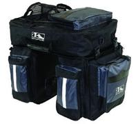 M-Wave Sacoche pour porte-bagages Amsterdam Triple 96 l Noir