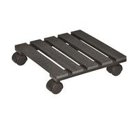 Multi Scooter Wpc Carré Anthracite 60 KG Doppel-Rolle Transport Meuble 4 Neuf
