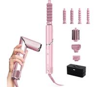 Multi-Styler et sèche-cheveux Shark FlexStyle NextGen IonCurl 5-en-1 - Rose | HD850EUPK | par SharkNinja