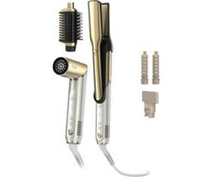 Multi-Styler premium et Sèche-Cheveux 4-en-1 Shark Glam avec embout RapidGloss - Or Or | HD6041SEU | par SharkNinja