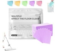 Multi-surface Floor Cleaning Tablets,100 piece floor cleaning tablets multi-surface cleaner,Floor Cleanings Solution Tablet,Concentrated Cleaner for Hardwood, Tile, Laminate & More (purple)