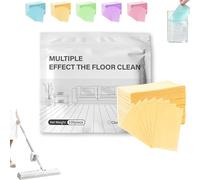 Multi-surface Floor Cleaning Tablets,100 piece floor cleaning tablets multi-surface cleaner,Floor Cleanings Solution Tablet,Concentrated Cleaner for Hardwood, Tile, Laminate & More (yellow)
