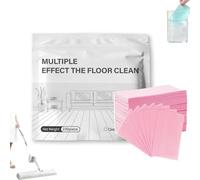 Multi-Surface Floor Cleaning Tablets,100 Piece Floor Cleaning Tablets Multi-Surface Cleaner,Multiple Effect The Floor Clean,For Hardwood Laminate,Tile Walls Bathrooms & Kitchen,Glass (pink)