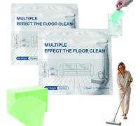 Multi-surface Floor Cleaning Tablets,multiple Effect The Floor Clean,floors Cleaning Tablets Multi-surface Cleaner,for Hardwood,Tile,Laminate,Vinyl Floors,Tile Walls Bathrooms (green,60pc (2 box))