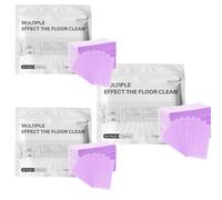 Multi-Surface Floor Cleaning Tablets, Multiple Floor Cleaner 100 Piece Multi Effect Clean Quick Shine Cleaner Sheets, Dissolvable Efficient Care Agents for Mopping Hardwood(Purple -300pcs)