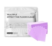 Multi-Surface Floor Cleaning Tablets, Multiple Floor Cleaner 100 Piece Multi Effect Clean Quick Shine Cleaner Sheets, Dissolvable Efficient Care Agents for Mopping Hardwood(Purple -100pcs)