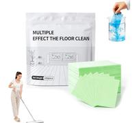 Multi-surface Floor Cleaning Tablets, Nettoyant Concentré Pour Parquet, Carrelage, Stratifié Et Vinyle, Nettoyage En Profondeur Et Désodorisation Des Sols(Green,100PCS)