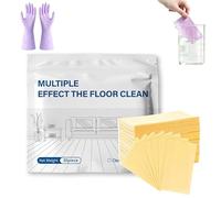 Multi-Surface Floor Cleaning Tablets, Nouvelles Pastilles Nettoyantes Concentrées pour Sols, Pastilles Nettoyantes Hydrosolubles pour Sols, Pour Parquet, Stratifiés, Carrelage Mural (30PC,Osmanthus)