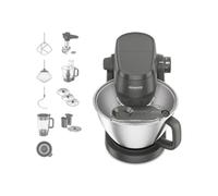Kenwood Robot pâtissier Multi-Tasker KHC30.070GY – robot culinaire, mixeur et hachoir – Gris