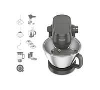 Kenwood Robot pâtissier Multi-Tasker KHC30.070GY – robot culinaire, mixeur et hachoir – Gris