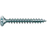 Spax Vis universelle 4,5 x 70 mm 500 pièces T-STAR Plus tête fraisée filetage complet 4CUT WIROX