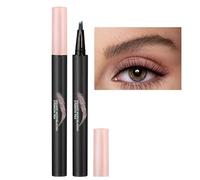 Multi-Tip Eyebrow Pencil, Angled Brush Liquid Brow Pen, High Pigment Eyebrow Definer for Women, Long-Lasting Makeup for Everyday, Dating, Stage, and Professional Brow Shaping Tool