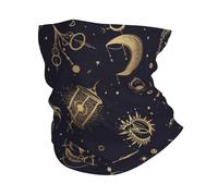 Multi-Usage Bande de Cheveux, Gaiter Symboles Magiques wiccans Espace Mystique Abstrait Élastique Protection du Visage pour Ski Moto Randonnée