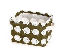 Multi-usage CFor anvFor as StorFor Age BFor asket with HFor andles for Desktop OrgFor anizFor ation, FFor abric Tote for Office, PlFor ayroom, For and Living (Needle)