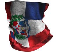 Multi-Usage Décoration faciale Porto Rico Drapeau Maroc Drapeau marocain Echarpe Gaiter Balaclava 26X30cm pour Ski,Moto,Jogging