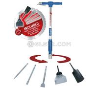 MULTI-USAGE OUTIL PNEUMATIQUE SCHEPPACH AERO SPADE OUTIL UNIVERSEL 5 EN 1