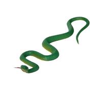 Multi Usage Rubber Snake Life Live Life Like Artificial Snake réutilisable Trick Toy Green Rubber