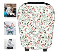 multi-usages Coton Bio d'allaitement allaitement Coque auto pour bébé Housse de protection pour auvent Shopping Cart Housse Nid d'ange pour bébé nouveau-né tout-petits Douche Cadeau