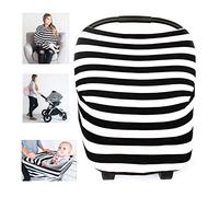 multi-usages Coton Bio d'allaitement allaitement Coque auto pour bébé Housse de protection pour auvent Shopping Cart Housse Nid d'ange pour bébé nouveau-né tout-petits Douche Cadeau