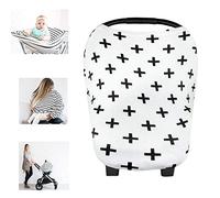 multi-usages Coton Bio d'allaitement allaitement Coque auto pour bébé Housse de protection pour auvent Shopping Cart Housse Nid d'ange pour bébé nouveau-né tout-petits Douche Cadeau