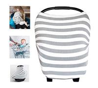 multi-usages Coton Bio d'allaitement allaitement Coque auto pour bébé Housse de protection pour auvent Shopping Cart Housse Nid d'ange pour bébé nouveau-né tout-petits Douche Cadeau